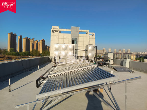【太阳能加空气能】员工澡堂热水节能改造的优选