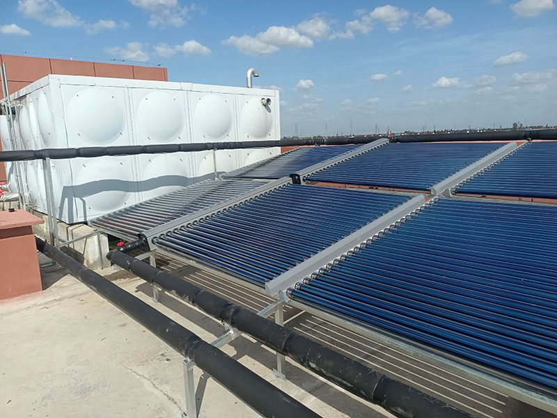上海金属制品厂太阳能空气能热水项目